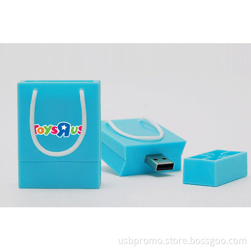 pvc handbag usb flash drive